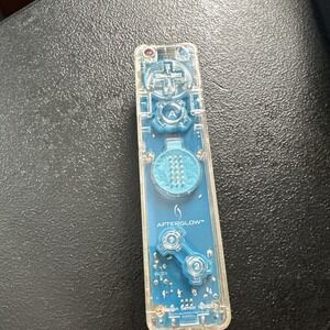 AfterGlow Nintendo Wii Clear Bluetooth Controller Remote Tested Soiling